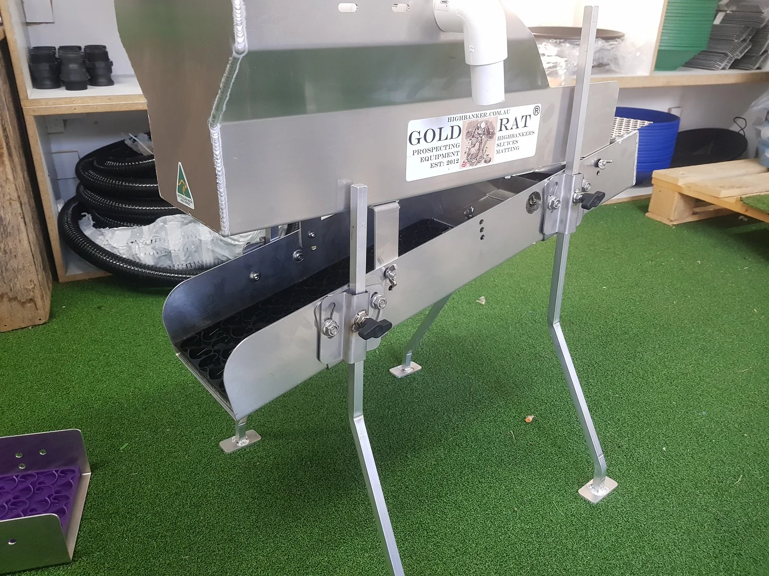 6 Inch Backpack highbanker - Gold Rat - Image 4