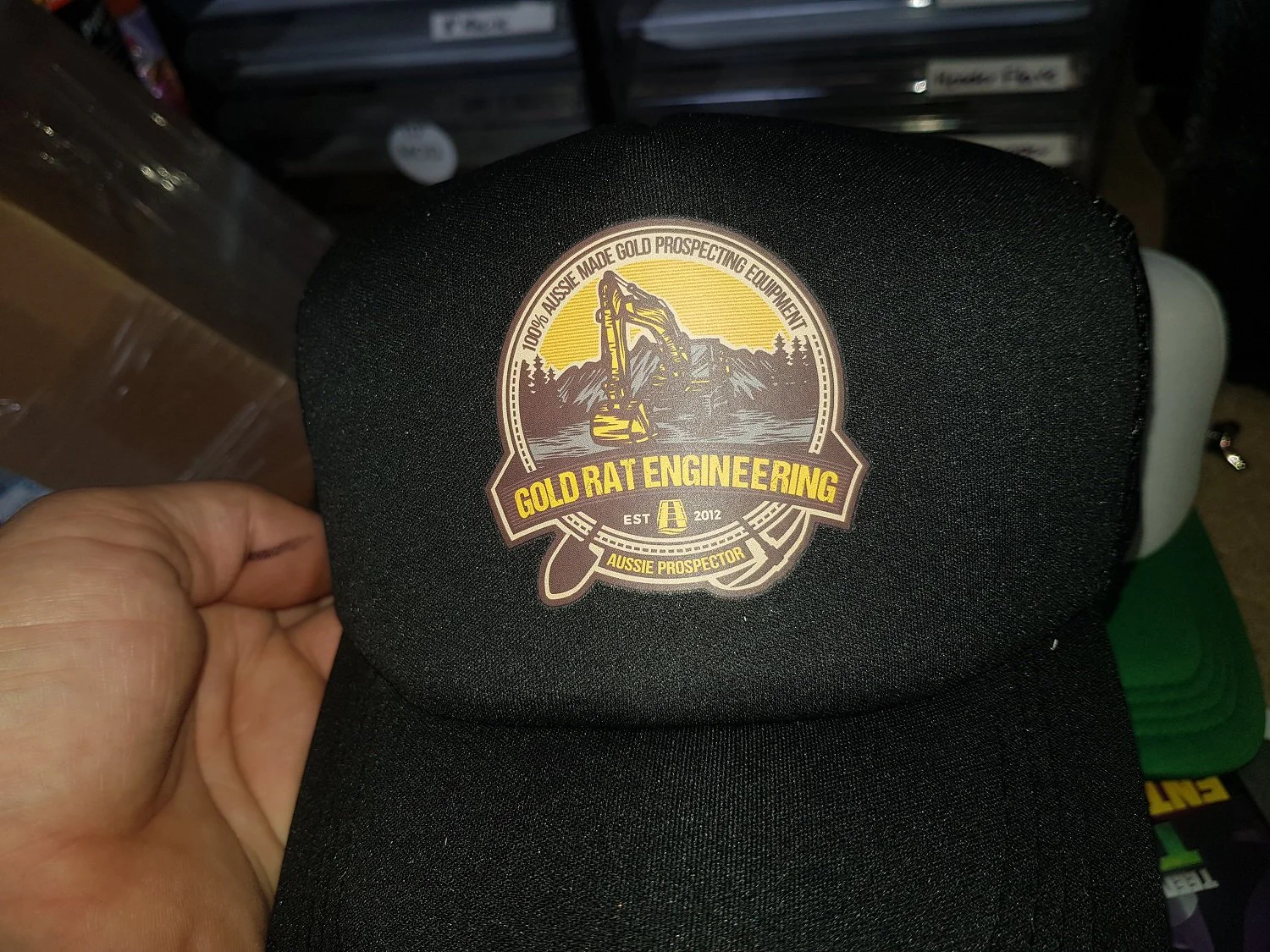 Gold Rat Engineering Cap - Image 4