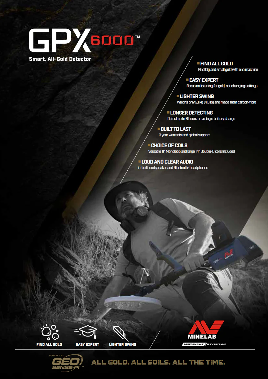 Minelab GPX 6000 -Most intuitive Gold Detector Find more gold - Image 7